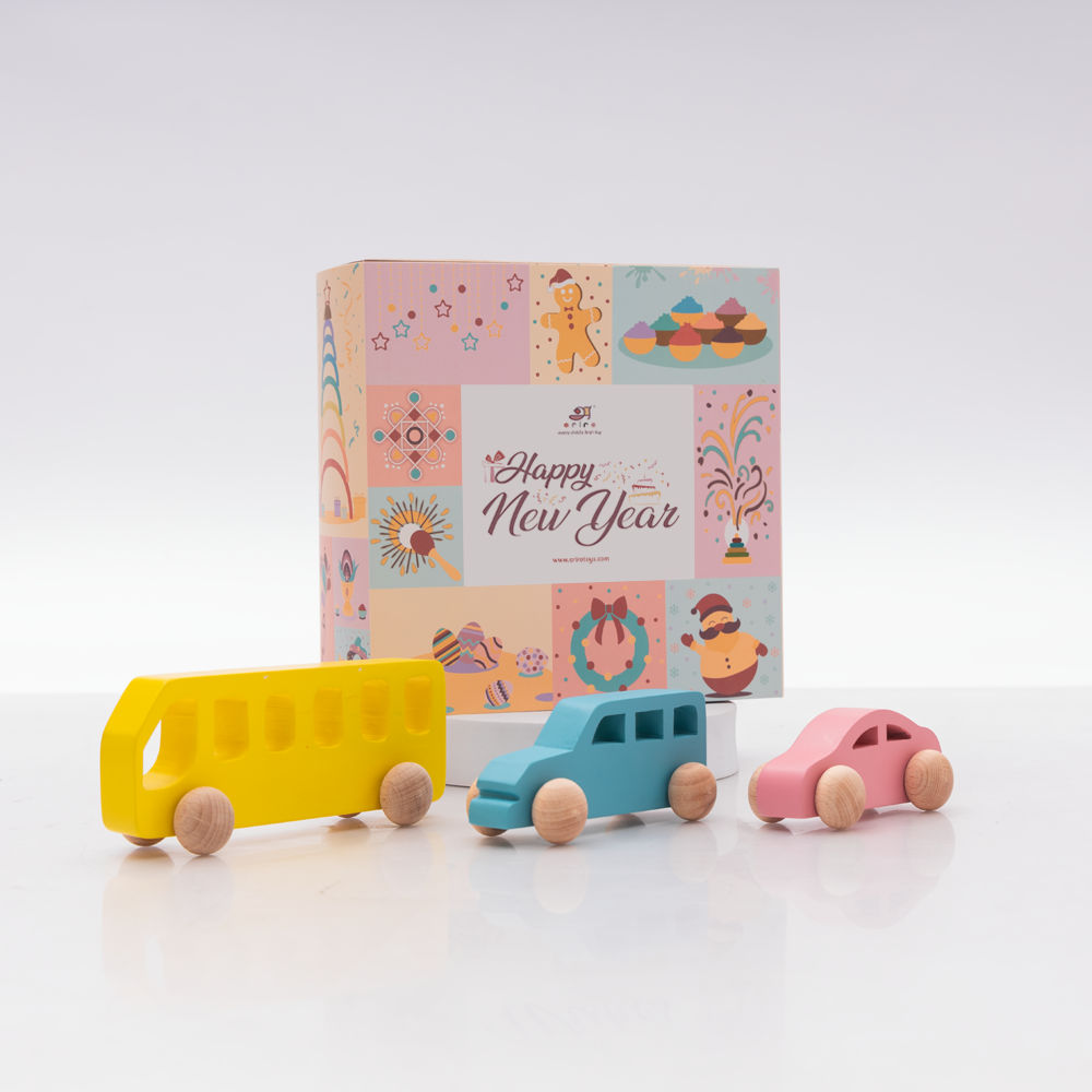 Wooden Vehicle Set